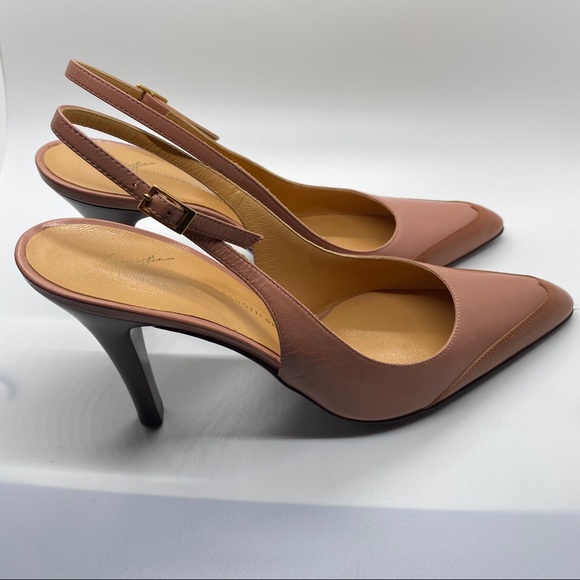 Like New! Giuseppe Zanotti Taupe Pink Pumps - Picture 2 of 16